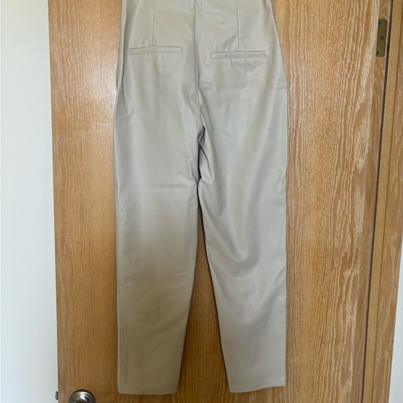Zara faux leather pants. - Picture 2 of 2